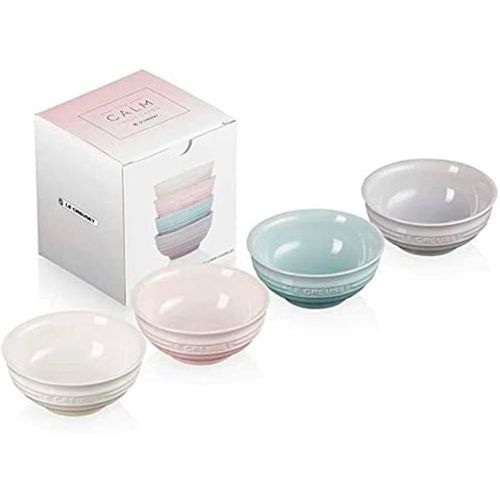 Jogo mini bowls cerâmica Le Creuset Calm Collection 180ml 4 peças