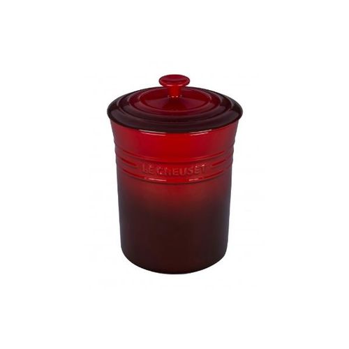 Porta-mantimentos em cerâmica Le Creuset 3,8 litros vermelho