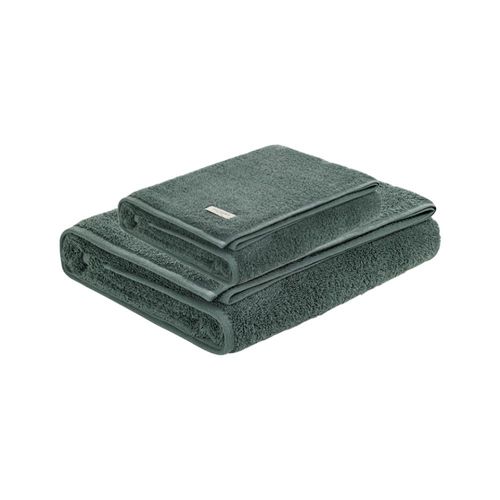 Jogo de banho e rosto em algodão Trussardi Fontani 86cmx1,50m 2 peças Boschi Jogo de banho e rosto em algodão Trussardi Fontani 86cmx1,50m 2 peças Boschi