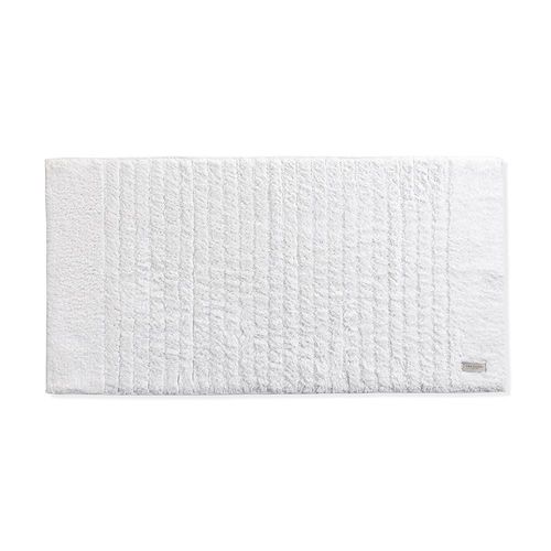 Toalha para piso em algodão Trussardi Vittore 60cmx1,20m Branco