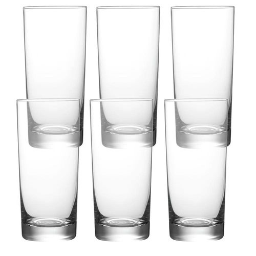 Jogo de copos em vidro Fracalanza Vital 6 copos 465ml