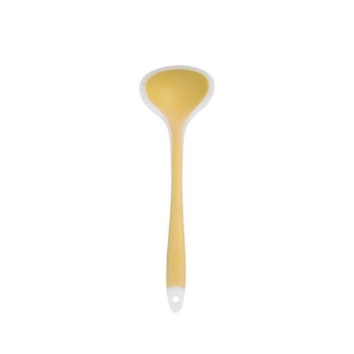Concha em nylon e silicone Tramontina Matiz amarelo 28,6cm