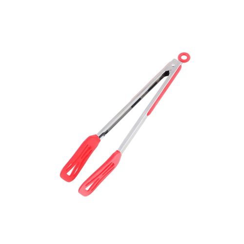 Pegador em silicone e inox Western 31cm vermelho PEG-51