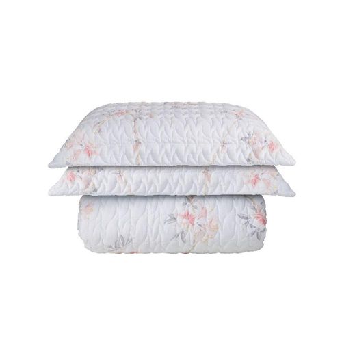 Colcha Naturalle Positano 300 fios 2,90mx2,50m king rose Colcha Naturalle Positano 300 fios 2,90mx2,50m king rose