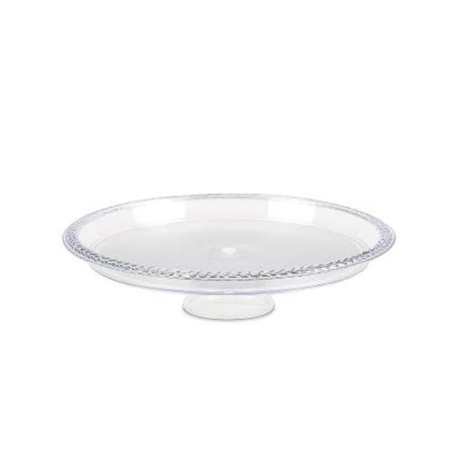 Porta-bolo em acrílico com pé Ricasa 32x8,5cm Porta-bolo em acrílico com pé Ricasa 32x8,5cm