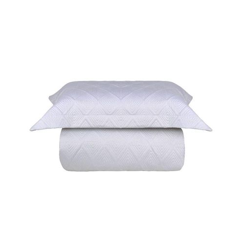 Colcha Naturalle Mini Check 300 fios 2,50mx2,70m queen branco Colcha Naturalle Mini Check 300 fios 2,50mx2,70m queen branco
