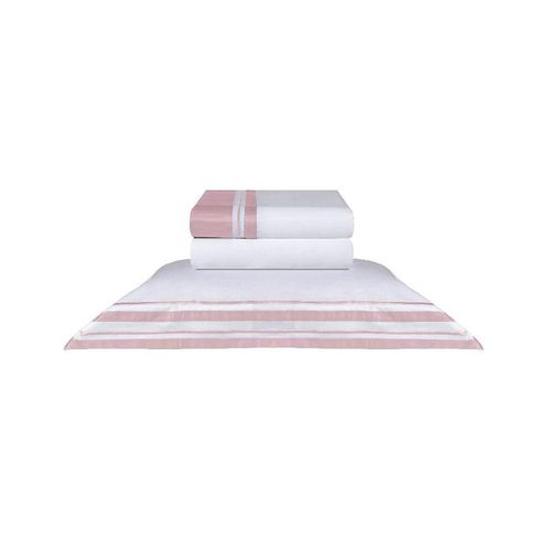 Jogo de lençol Naturalle Palace 400 fios king rosa Jogo de lençol Naturalle Palace 400 fios king rosa