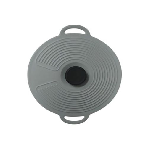 Tampa em silicone Unygift grande 32x28cm cinza
