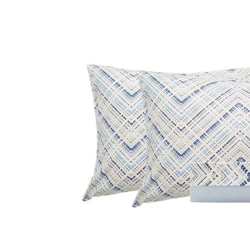 Jogo de lençol duplo com elástico Domani DMI Estampado casal 100% algodão Jogo de lençol duplo com elástico Domani DMI Estampado casal 100% algodão