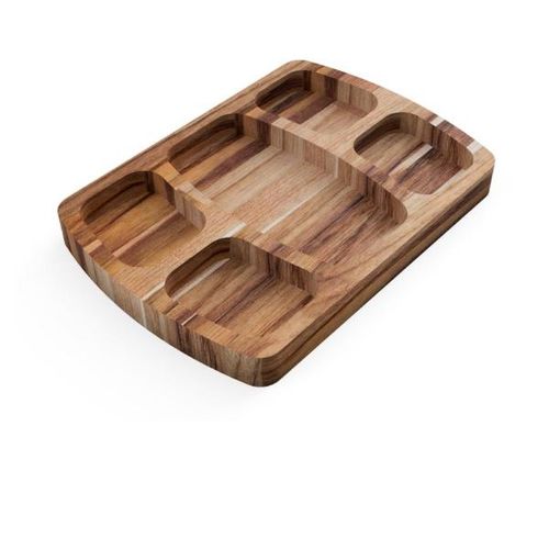 Petisqueira em madeira Monte Novo Capricornio 25x25x3,5cm Petisqueira em madeira Monte Novo Capricornio 25x25x3,5cm