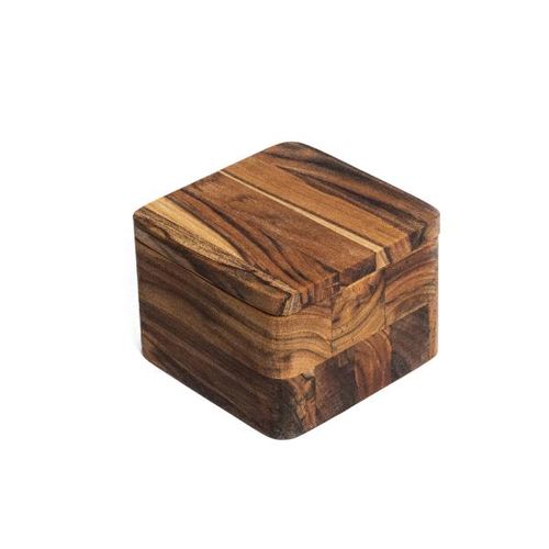 Saleiro de cozinha em madeira Monte Novo 380g 11,5x8,5cm