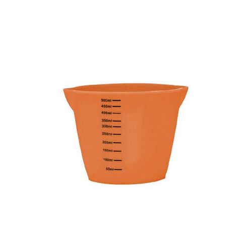 Jarra medidora em silicone Uny Gift 500ml laranja Jarra medidora em silicone Uny Gift 500ml laranja