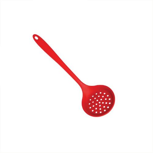 Escumadeira em silicone Uny Gift 32cm vermelha Escumadeira em silicone Uny Gift 32cm vermelha