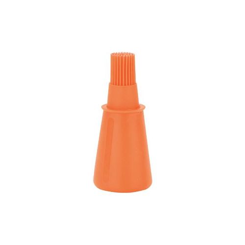 Pincel com reservatório em silicone Uny Gift 11,5cm laranja Pincel com reservatório em silicone Uny Gift 11,5cm laranja