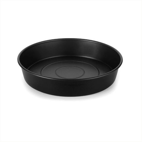 Torteira em alumínio desmontável Multiflon 28cm preta