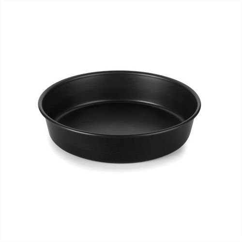 Torteira alta em alumínio Multiflon 28cm preta