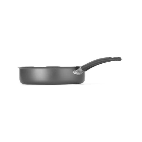 Frigideira alta em alumínio Multiflon Gourmet 24cm preta 55534