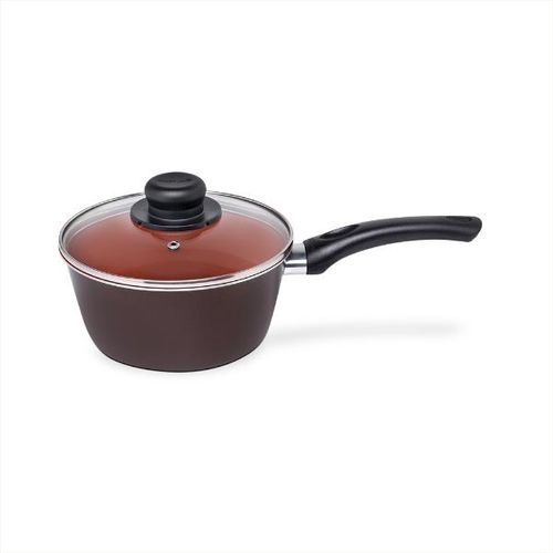Panela em alumínio Multiflon Terracota 18cm marrom