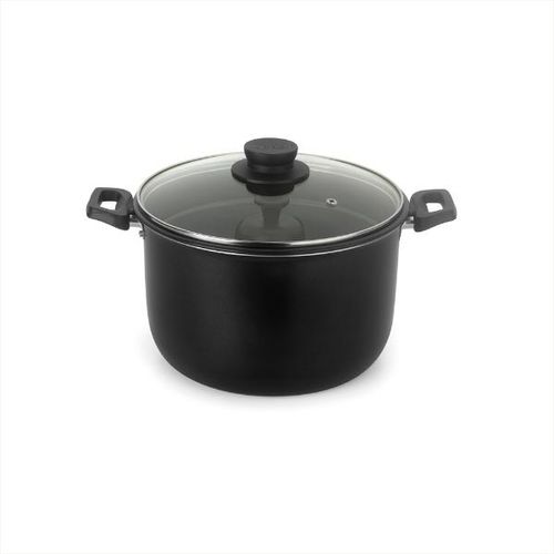 Jogo banho-maria alumínio Multiflon 20cm 2 peças preto