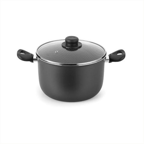 Caldeirão em alumínio Multiflon Gourmet 16cm preto