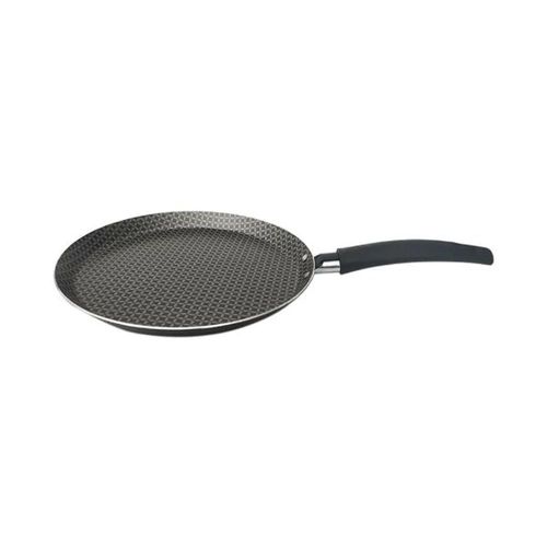 Panquequeira em alumínio Multiflon Gourmet 22cm preta