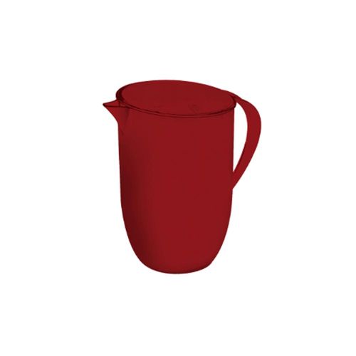 Jarra em plástico com tampa Coza Cozy 2 litros vermelho bold