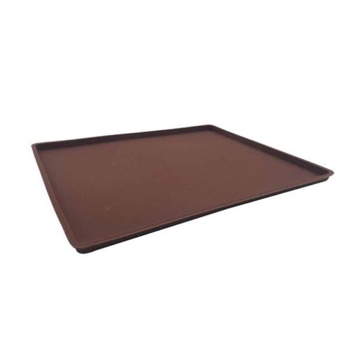 Foma para biscoitos em silicone Uny Gift 38x28x2cm marrom Foma para biscoitos em silicone Uny Gift 38x28x2cm marrom