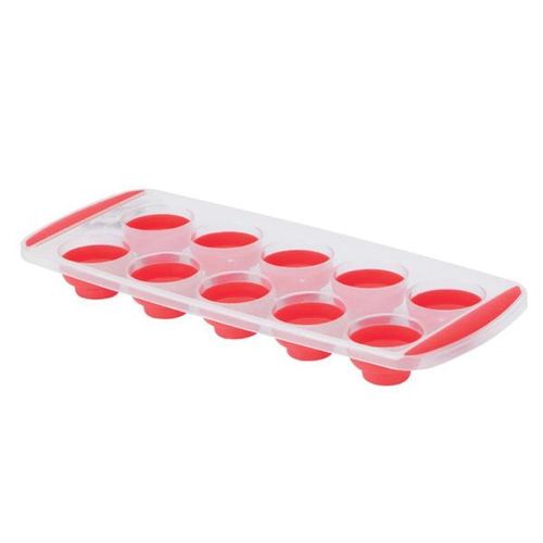 Forma para gelo retrátil silicone Uny Gift 30cm vermelha Forma para gelo retrátil silicone Uny Gift 30cm vermelha