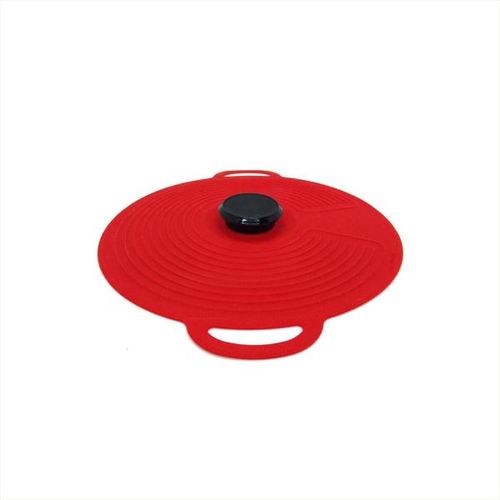 Tampa em silicone Uny Gift média 27x23cm média vermelha Tampa em silicone Uny Gift média 27x23cm média vermelha