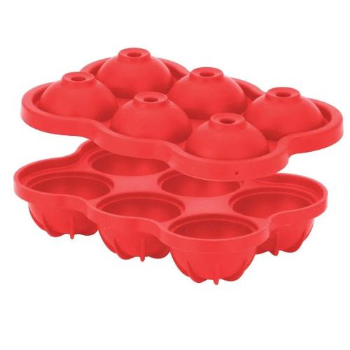 Forma para gelo redondo em silicone Uny Gift 17cm cinza Forma para gelo redondo em silicone Uny Gift 17cm cinza