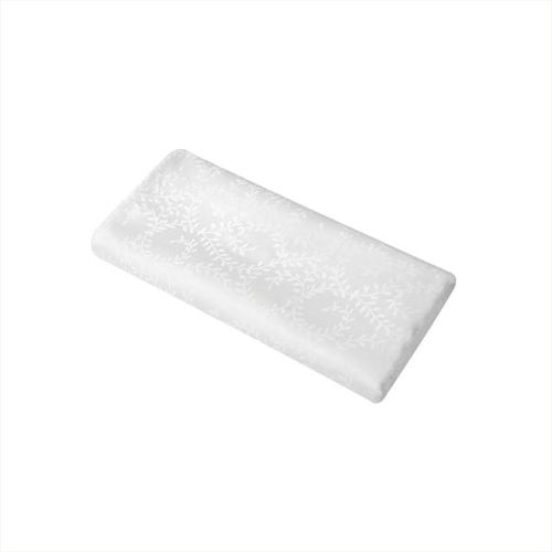 Toalha de mesa poliéster Uny Gift Ramos 180x140cm branca