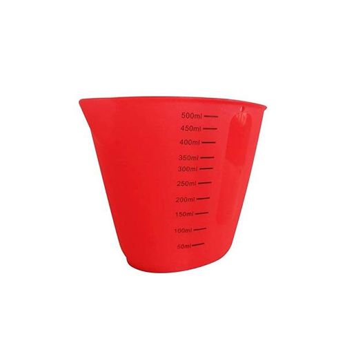 Jarra medidora em silicone Uny Gift 500ml vermelha Jarra medidora em silicone Uny Gift 500ml vermelha