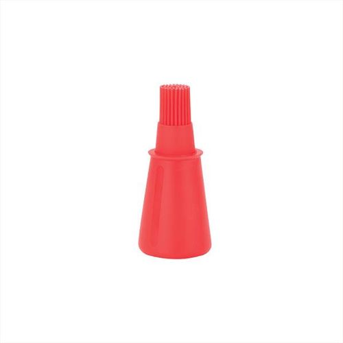 Pincel em silicone com reservatório Uny Gift 11,5cm vermelho Pincel em silicone com reservatório Uny Gift 11,5cm vermelho
