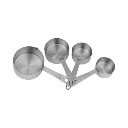 Jogo copos de medição em inox Uny Home 4 peças Jogo copos de medição em inox Uny Home 4 peças