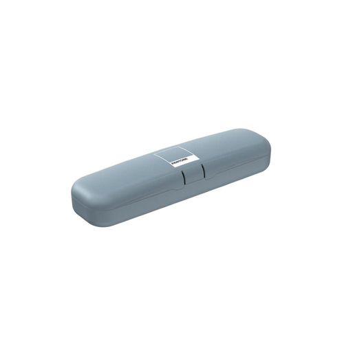 Necessaire em plástico Coza 22,6cm azul