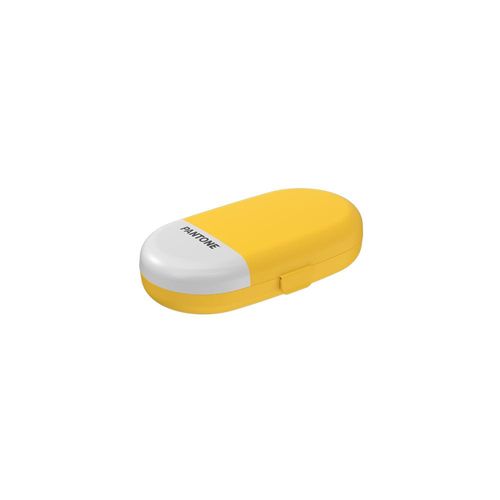 Necessaire em plástico Coza Big 17cm amarelo