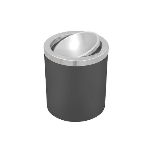 Lixeira polipropileno com tampa basculante Tramontina Util 5L preta Lixeira polipropileno com tampa basculante Tramontina Util 5L preta