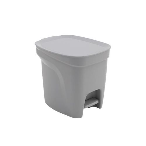 Lixeira em polipropileno Tramontina Compact 7L cinza Lixeira em polipropileno Tramontina Compact 7L cinza