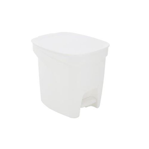 Lixeira em polipropileno Tramontina Compact 7L branca Lixeira em polipropileno Tramontina Compact 7L branca