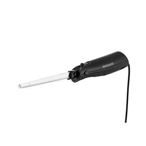 Faca elétrica Black+Decker 127v preta