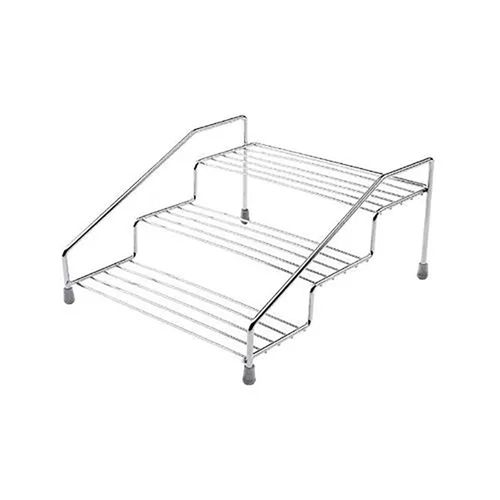 Organizador de armário Triplo em aço carbono Future Organizare 12cm Organizador de armário Triplo em aço carbono Future Organizare 12cm