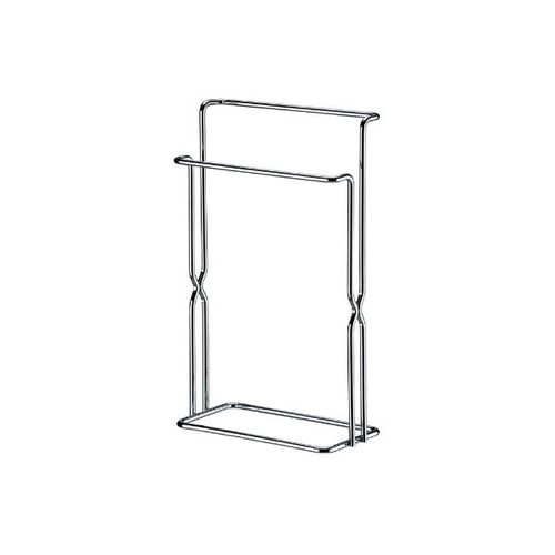 Porta toalha de bancada em aço carbono Future Superiore 32cm cromado Porta toalha de bancada em aço carbono Future Superiore 32cm cromado