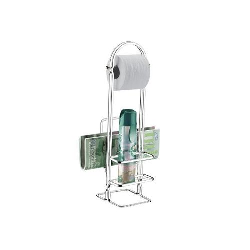 Suporte papel higiênico e acessorios em aço carbono Future Perfezione 54cm Suporte papel higiênico e acessorios em aço carbono Future Perfezione 54cm