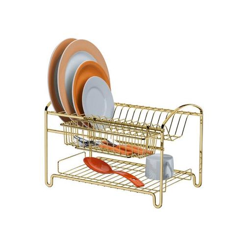 Escorredor para louças duplo em aço carbono Future 16 pratos Escorredor para louças duplo em aço carbono Future 16 pratos