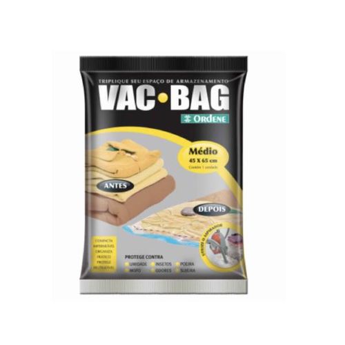Saco em plástico para armazenamento Ordene Vac Bag 45x65cm Saco em plástico para armazenamento Ordene Vac Bag 45x65cm