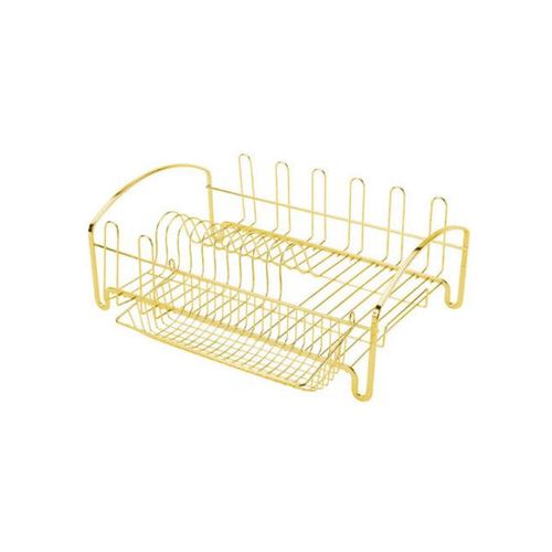 Escorredor para louças em aço carbono Future 17cm dourado Escorredor para louças em aço carbono Future 17cm dourado