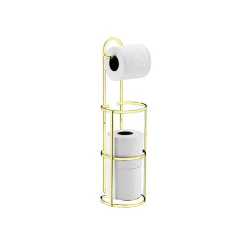 Suporte papel higiênico em aço carbono Future Perfezione 52cm dourado Suporte papel higiênico em aço carbono Future Perfezione 52cm dourado