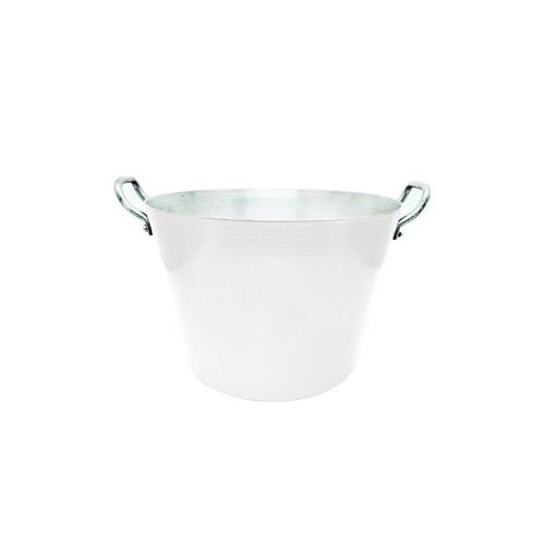 Balde em alumínio Alumiart Festa 18x27x12cm white Balde em alumínio Alumiart Festa 18x27x12cm white