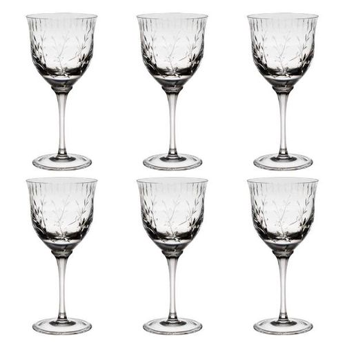 Jogo de taças água em cristal Strauss 520ml 6 peças