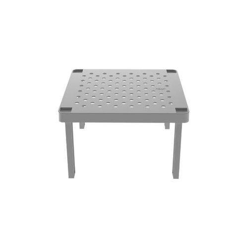 Prateleira quadrada em polipropileno Ou 26X15CM chumbo Prateleira quadrada em polipropileno Ou 26X15CM chumbo